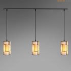 Lampe suspendue 3x Art Déco