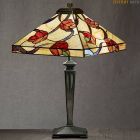 Lampe Tiffany carré Automne