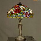 Lampe Tiffany fleurs Medium