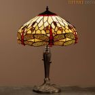 Lampe Tiffany Dragonfly Gold Medium