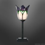 Lampe Tiffany Fleur Violette