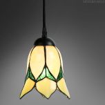 Lampe suspendue Mini Fleur jeaune