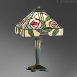 Lampe Tiffany Roses Stylées Small