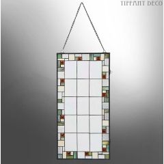 Vitrail Tiffany Art Déco Carreaux