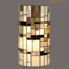 Tiffany wandlamp Blokmotief